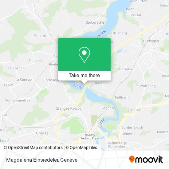 Magdalena Einsiedelei map