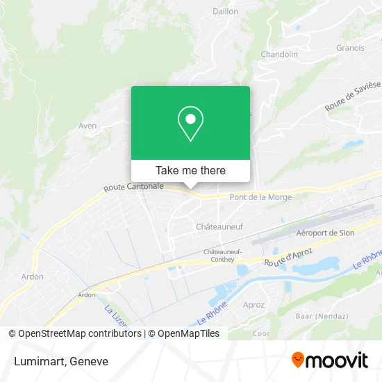 Lumimart map