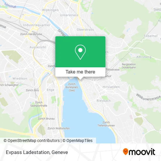 Evpass Ladestation map