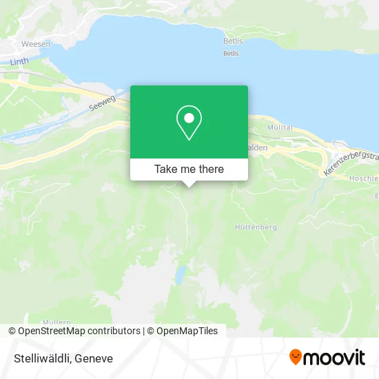 Stelliwäldli map