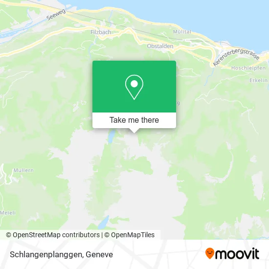 Schlangenplanggen map