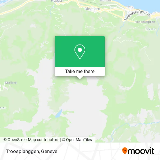 Troosplanggen plan
