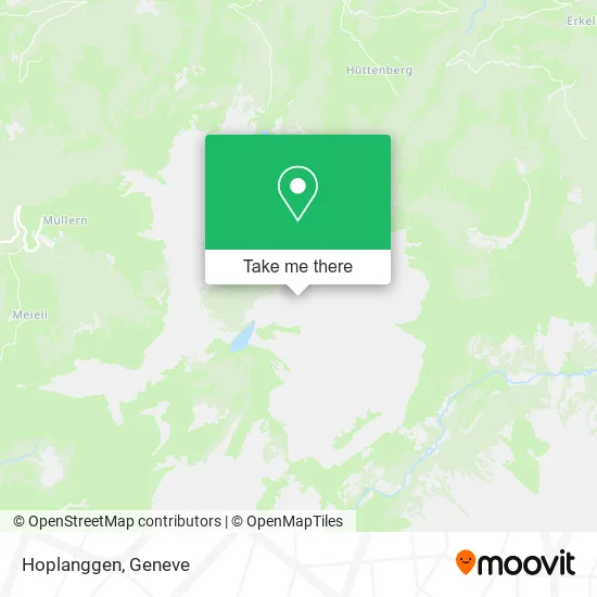 Hoplanggen map