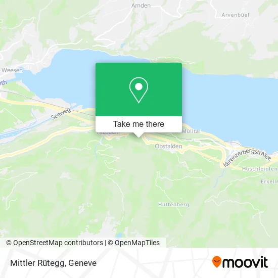 Mittler Rütegg map