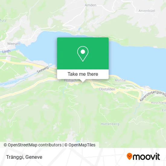 Tränggi map