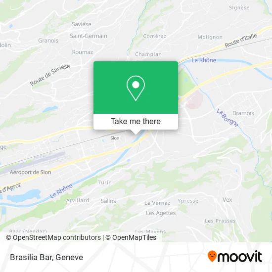 Brasilia Bar map
