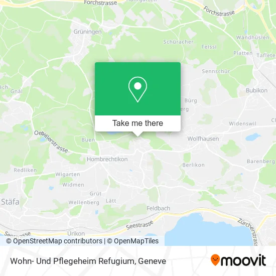 Wohn- Und Pflegeheim Refugium map