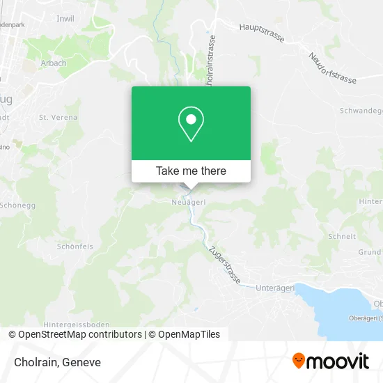 Cholrain map