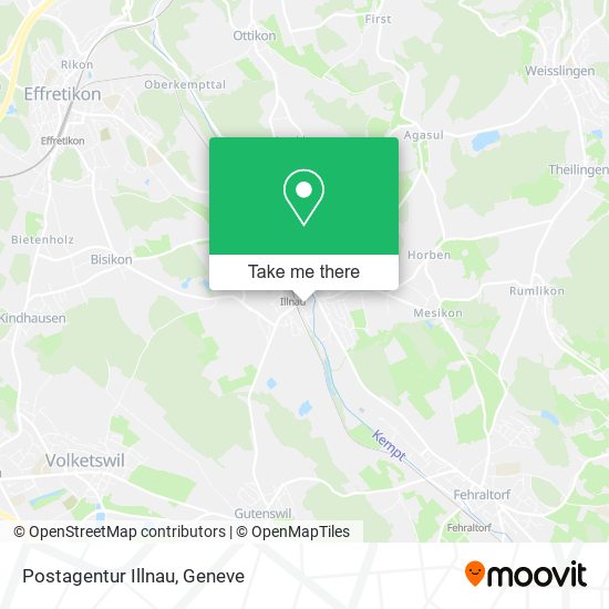 Postagentur Illnau map