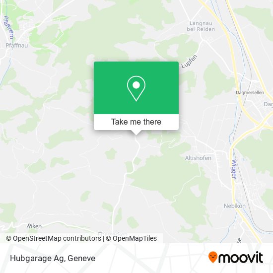 Hubgarage Ag map