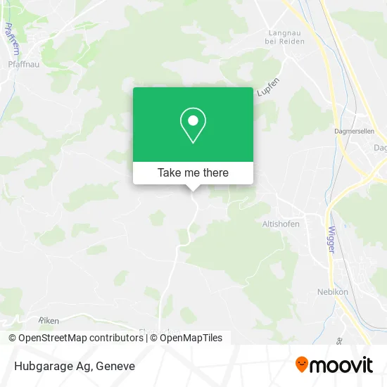 Hubgarage Ag map