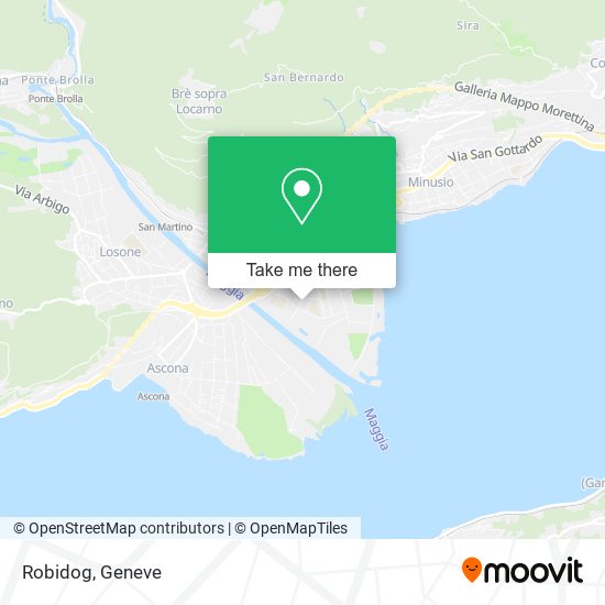 Robidog map