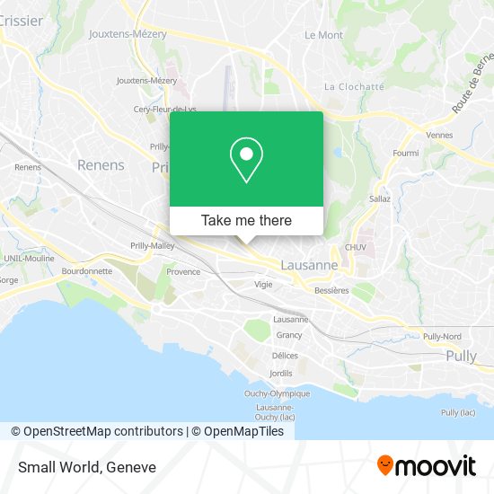 Small World map