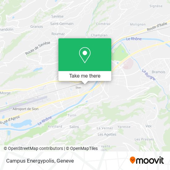 Campus Energypolis map