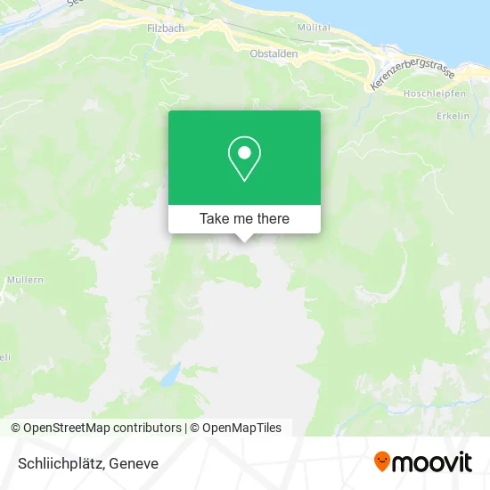 Schliichplätz plan