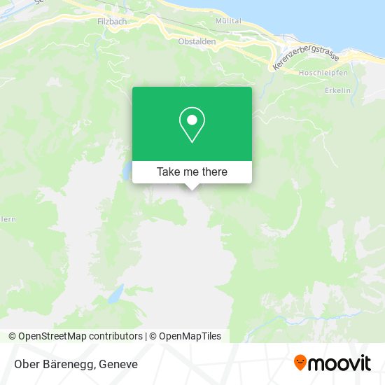 Ober Bärenegg map