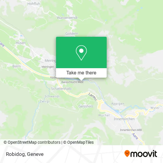 Robidog map