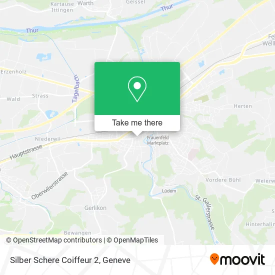 Silber Schere Coiffeur 2 map
