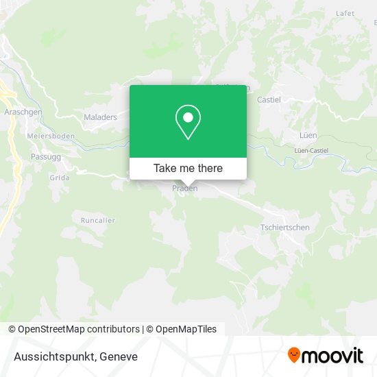 Aussichtspunkt map