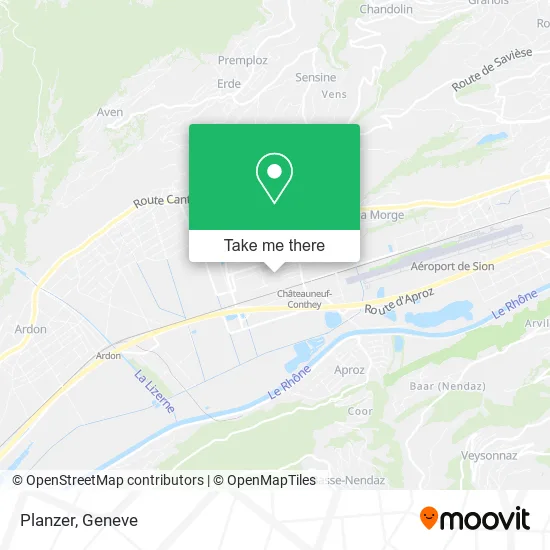 Planzer map