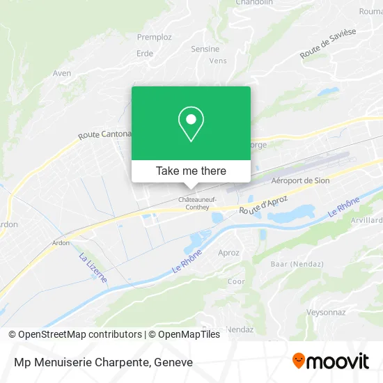 Mp Menuiserie Charpente map