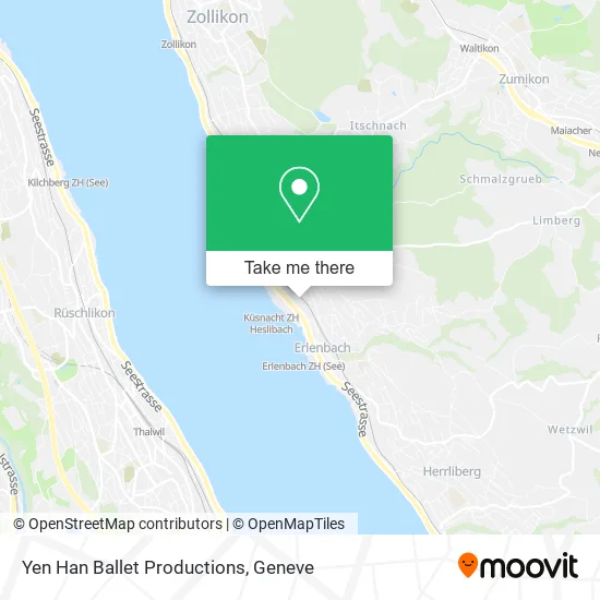 Yen Han Ballet Productions map