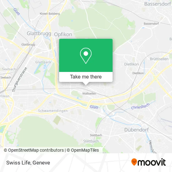 Swiss Life map