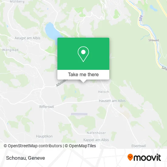 Schonau map