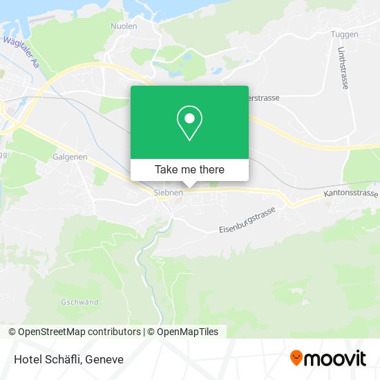 Hotel Schäfli map