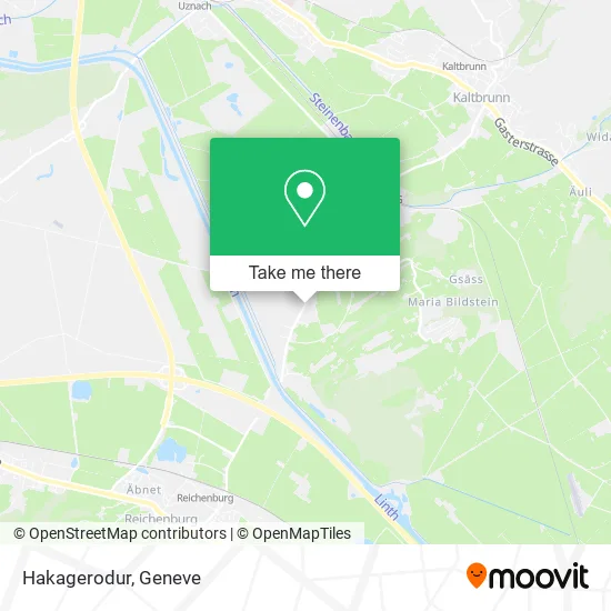 Hakagerodur map