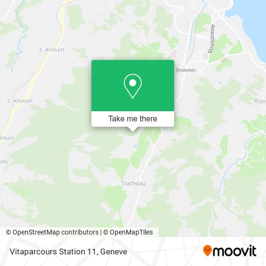 Vitaparcours Station 11 map