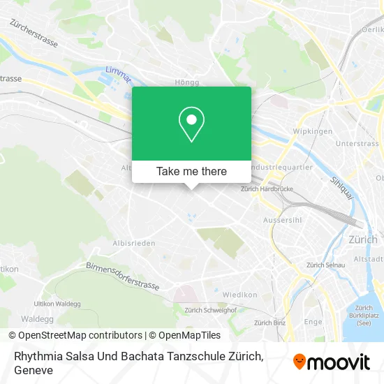 Rhythmia Salsa Und Bachata Tanzschule Zürich map