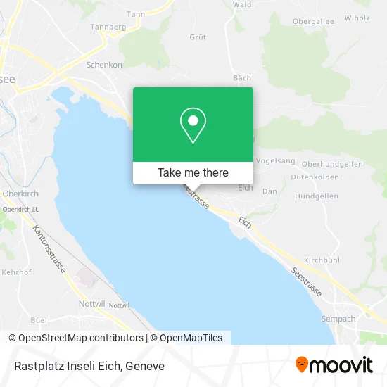 Rastplatz Inseli Eich map