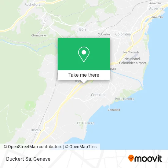 Duckert Sa map