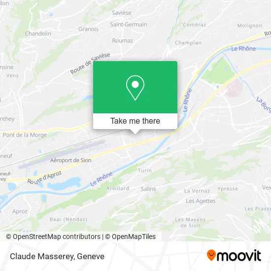 Claude Masserey map