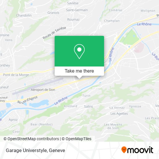 Garage Universtyle map