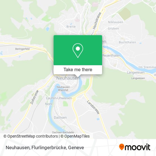 Neuhausen, Flurlingerbrücke map