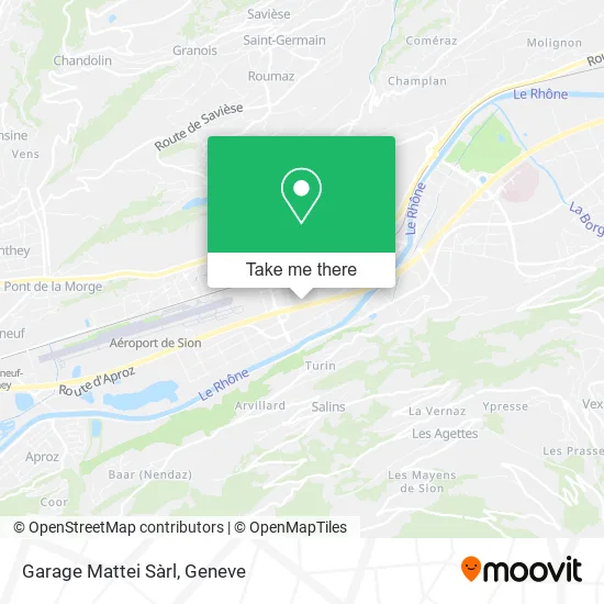 Garage Mattei Sàrl map