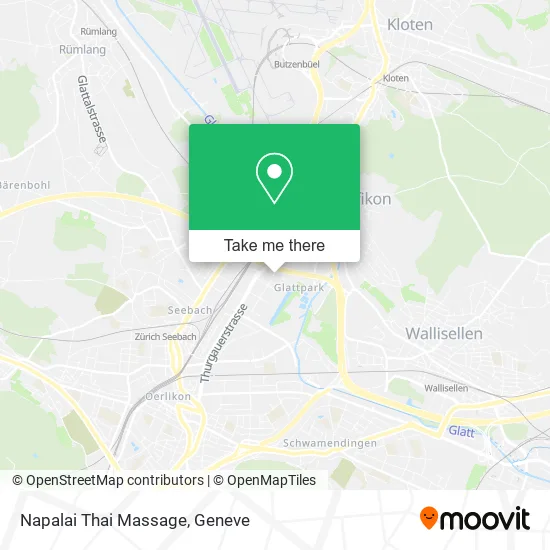 Napalai Thai Massage map