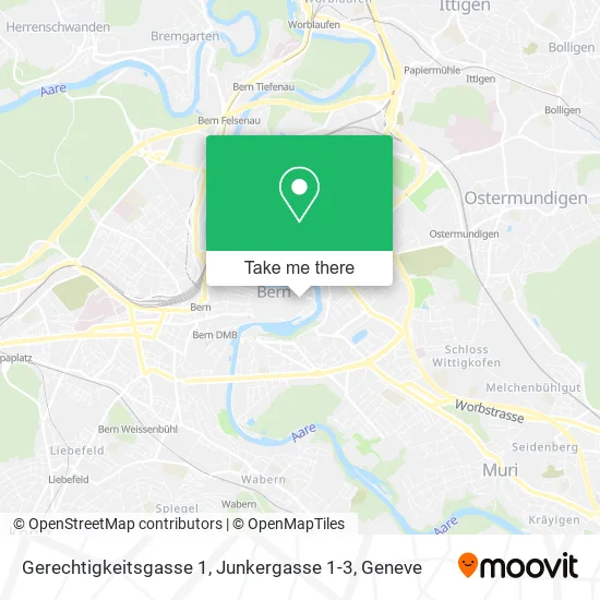 Gerechtigkeitsgasse 1, Junkergasse 1-3 map