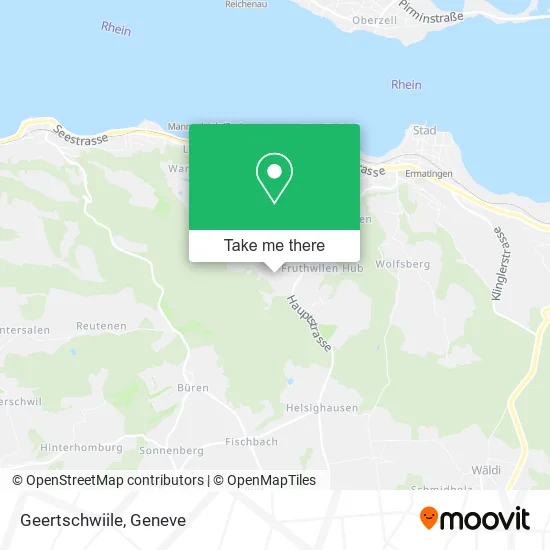 Geertschwiile map