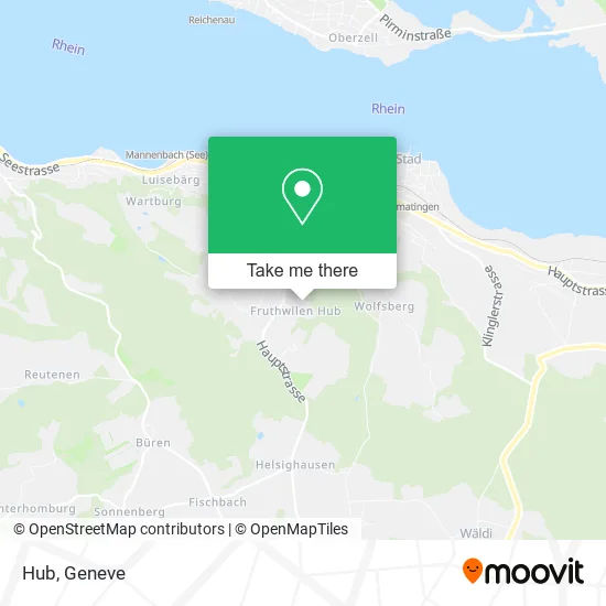 Hub map