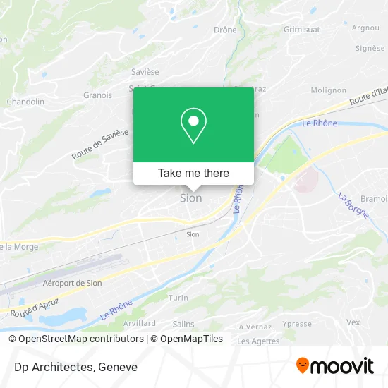 Dp Architectes map