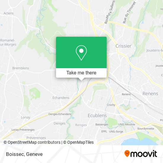 Boissec map