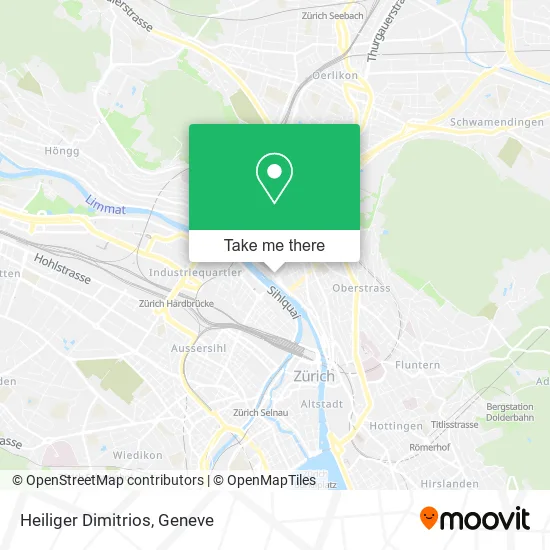 Heiliger Dimitrios map