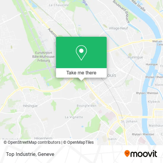 Top Industrie map