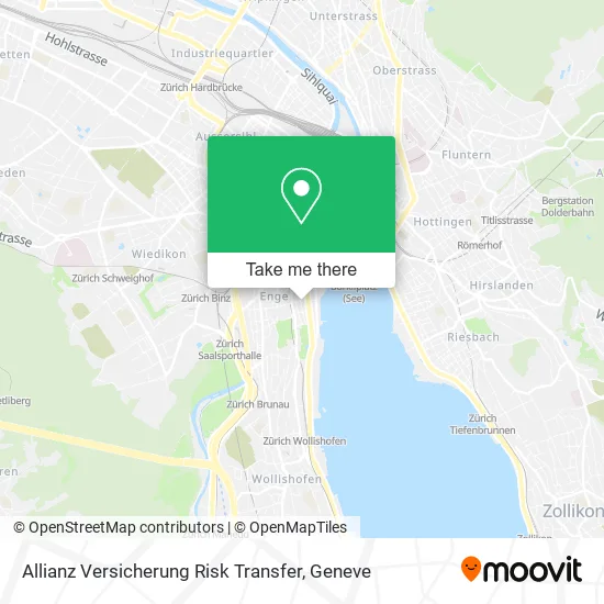 Allianz Versicherung Risk Transfer map