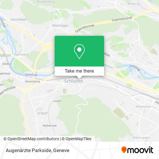 Augenärzte Parkside map