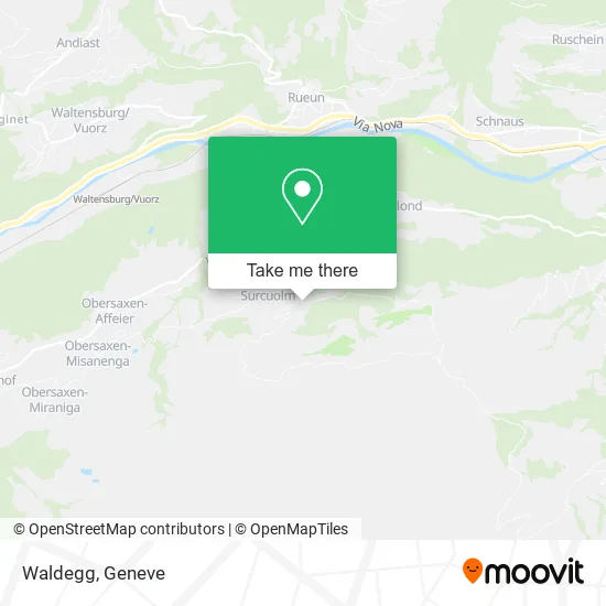 Waldegg map