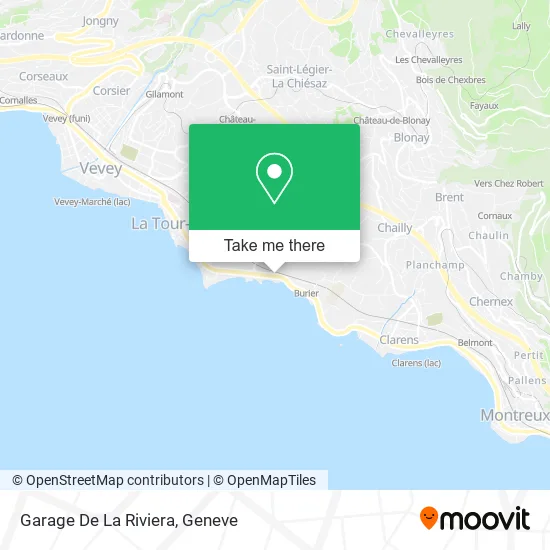 Garage De La Riviera map